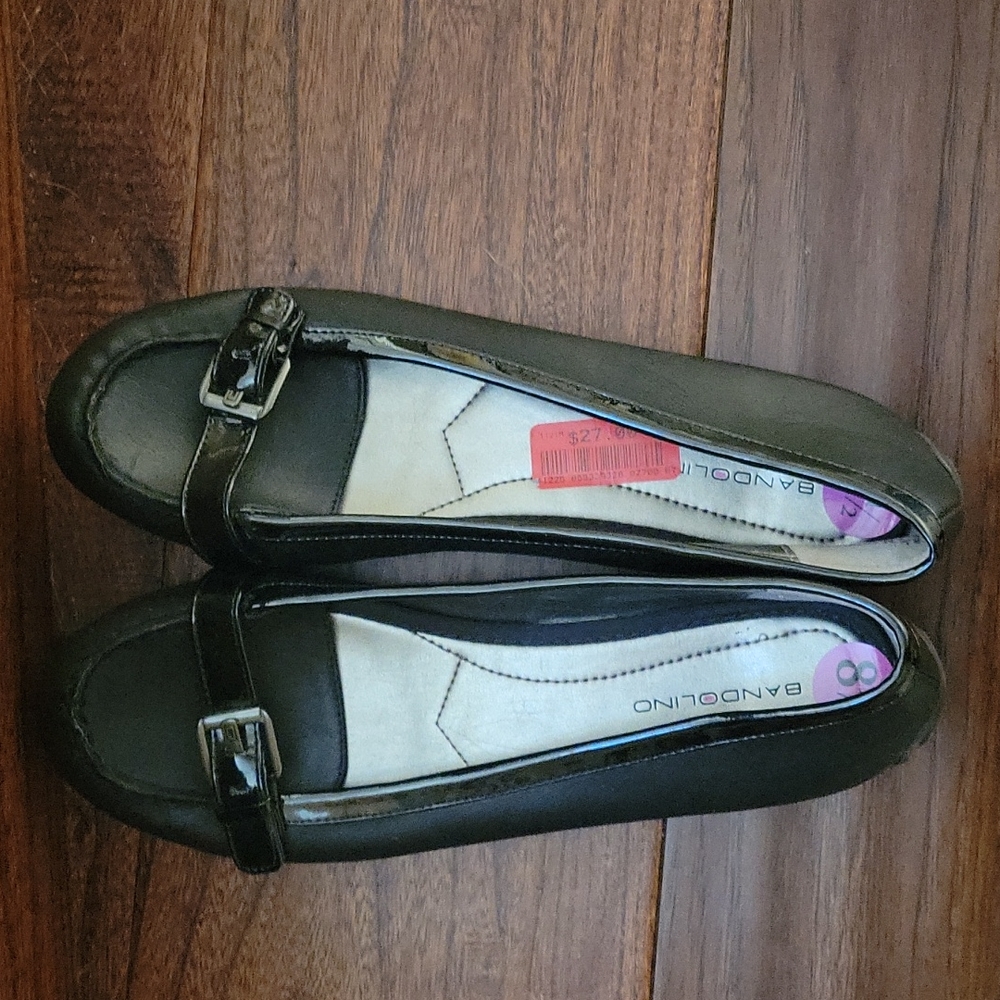 Bandolino Womens Loafer w/ Buckle Slip On 8.5New